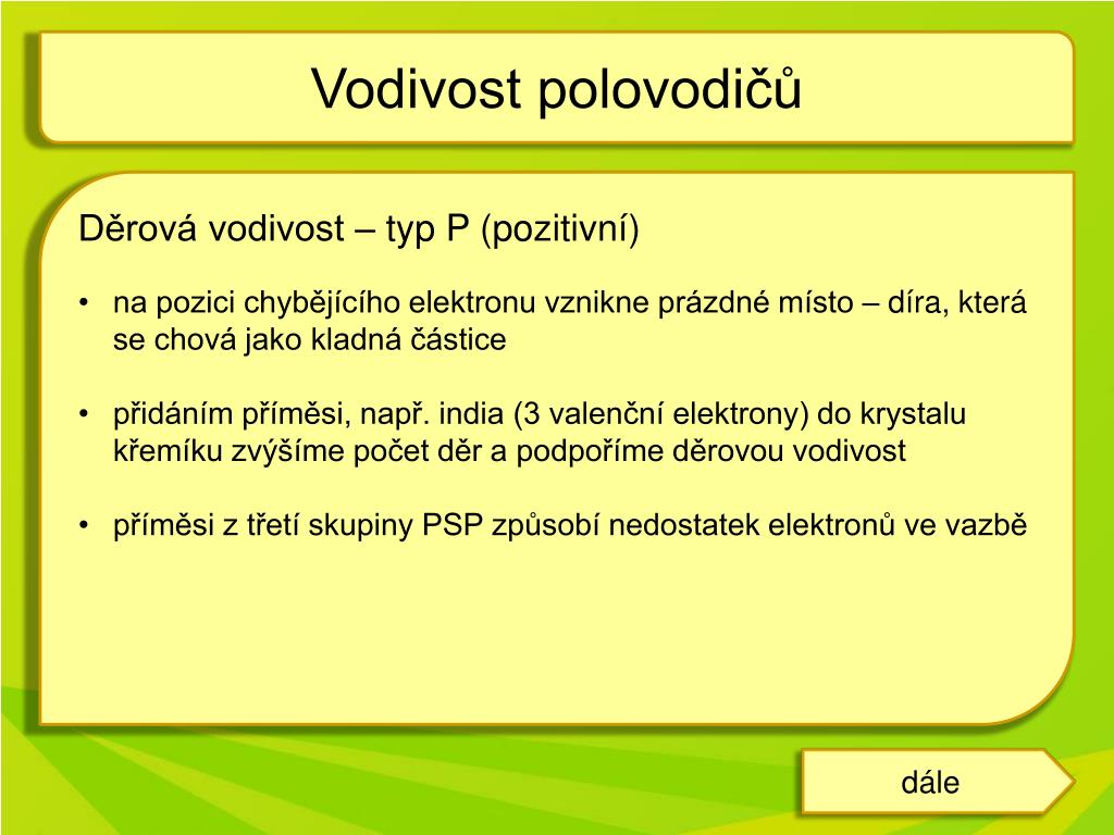 PPT - POLOVODIČE PowerPoint Presentation - ID:2067538