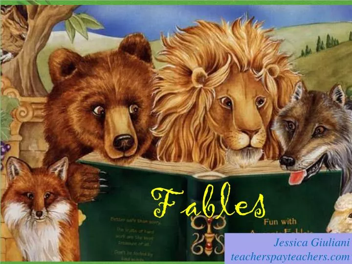 fables aesop presentation powerpoint ppt genre definition different lion mouse teaching fictional characteristics teacherspayteachers