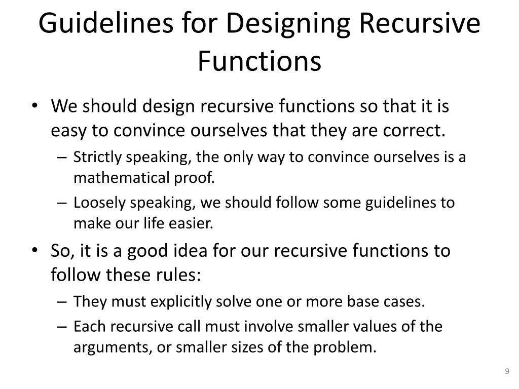 PPT - Recursion and Dynamic Programming PowerPoint Presentation, free ...