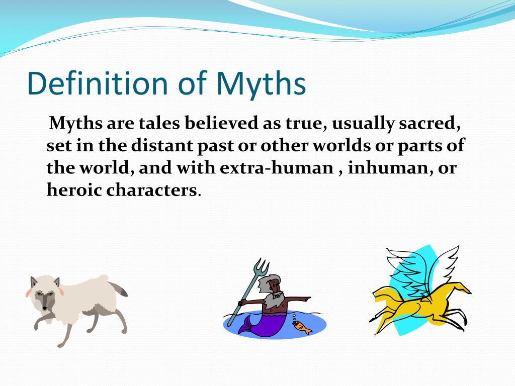 examples of short myths stories