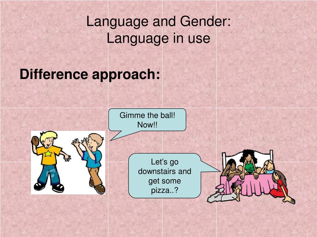 presentation on gender issues in language learning
