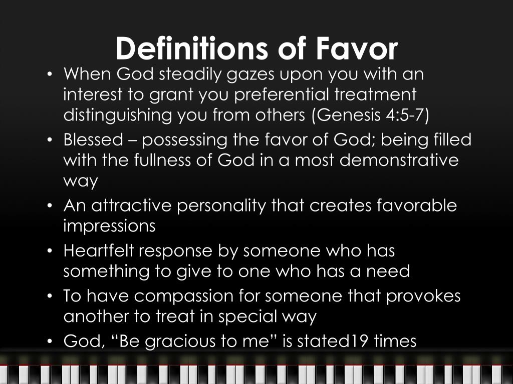 PPT - Favor Unleashed: Embark on a Journey of Divine Goodness and Favor ...