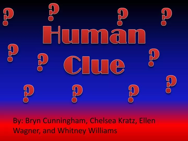 human clue n.