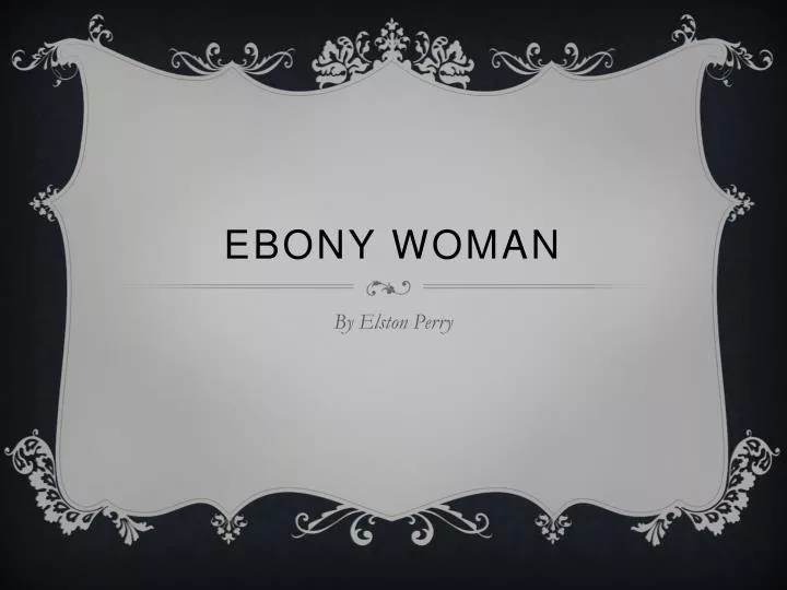 Ebony Free Video