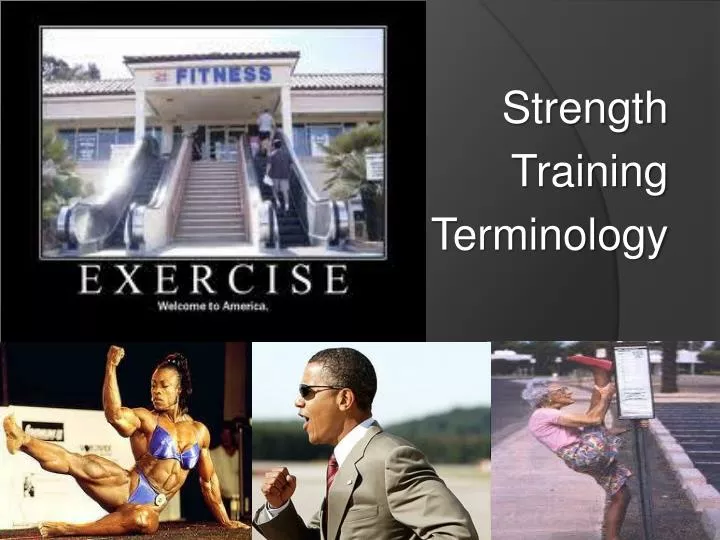 PPT Strength Training Terminology PowerPoint Presentation, free