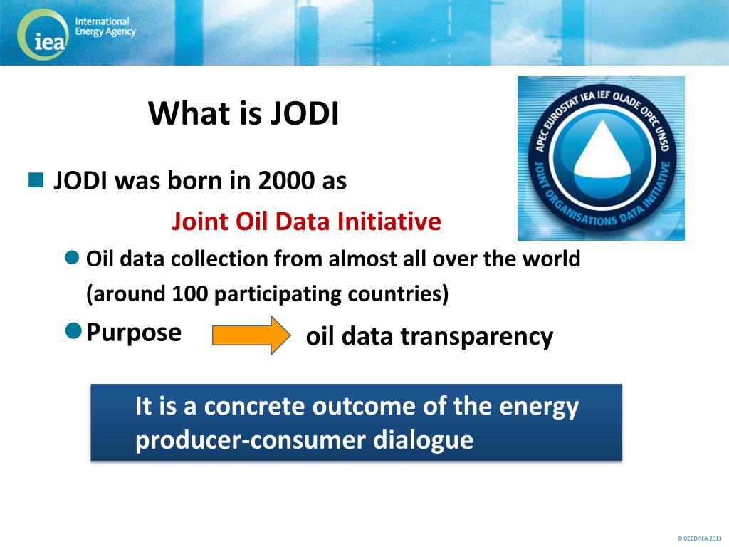 PPT - Monthly Oil Statistics (MOS) Joint Organisations Data Initiative ...