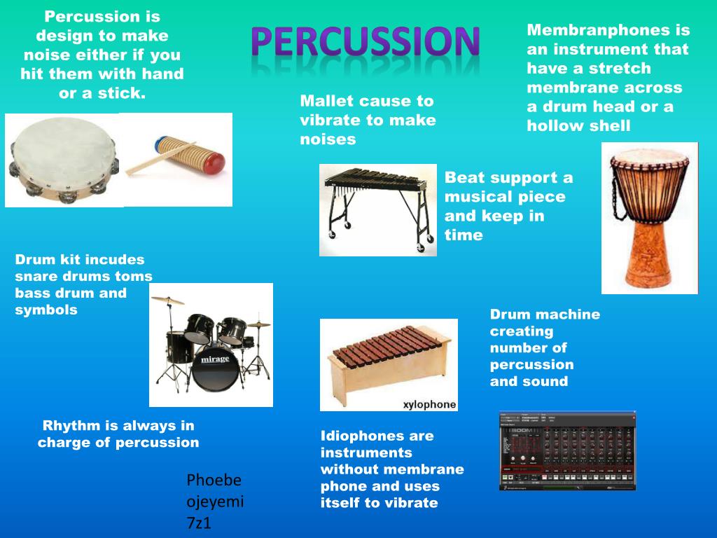 PPT - Rhythm is always in charge of percussion PowerPoint Presentation -  ID:2076312