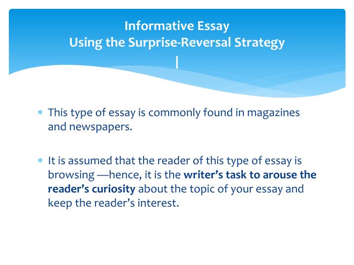 kinds and types of essay kinds and types of essay