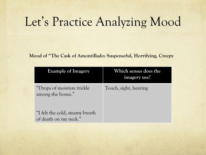 an analysis of moods an analysis of moods