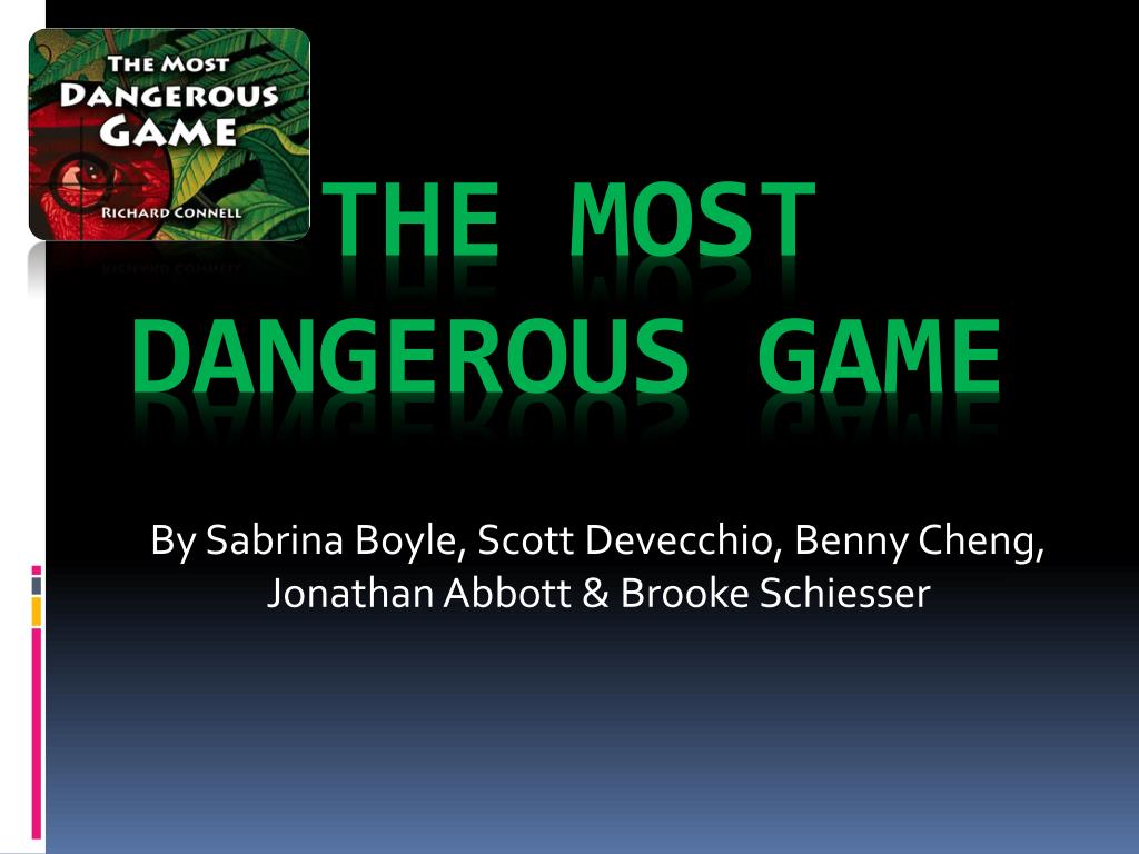 PPT - The Most Dangerous Game PowerPoint Presentation, free download -  ID:2077323