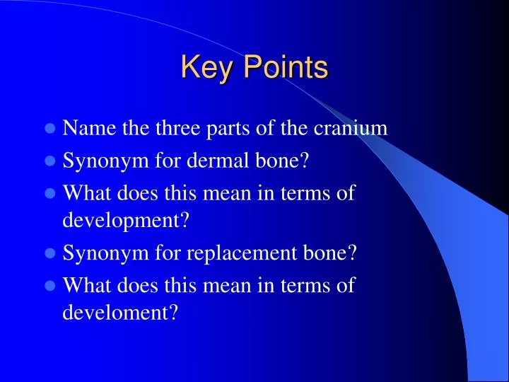 Ppt key points powerpoint presentation free download id 2078982