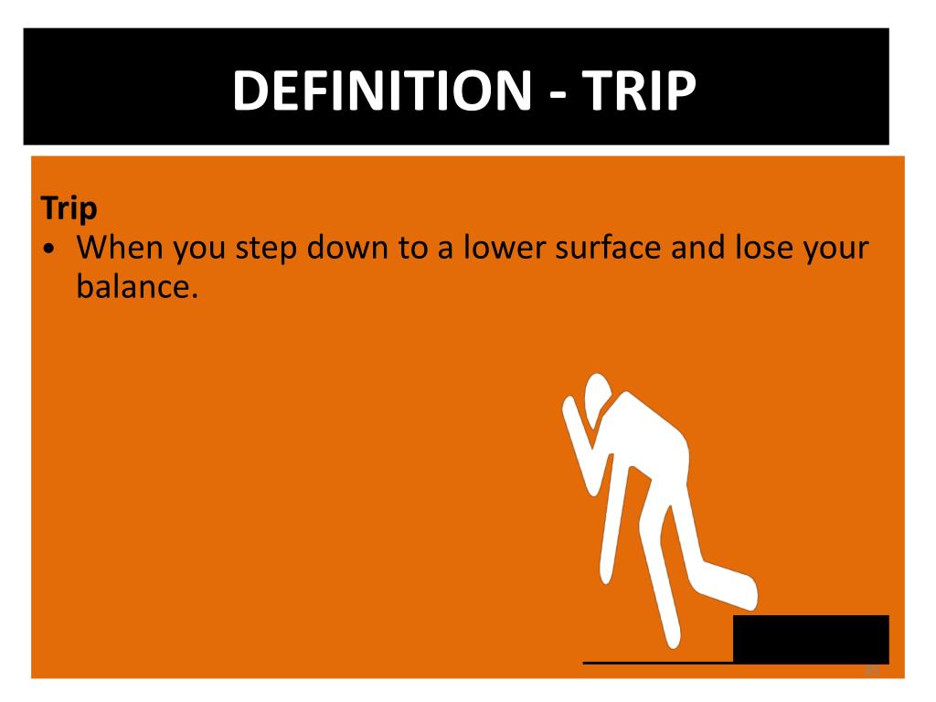 trip down definition