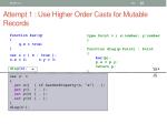 attempt 1 use higher order casts for mutable records