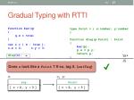 gradual typing with rtti