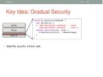 key idea gradual security