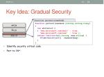 key idea gradual security1