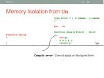 memory isolation from un3