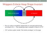 wrappers enforce heap shape invariant