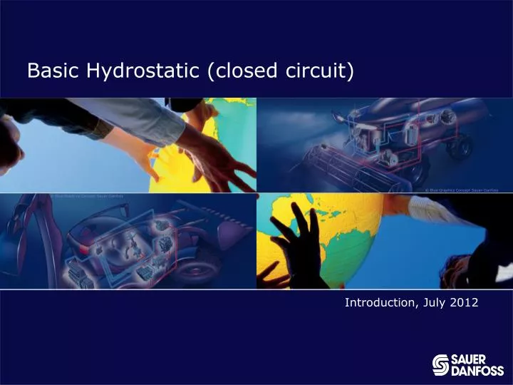 basic hydrostatic closed circuit n.