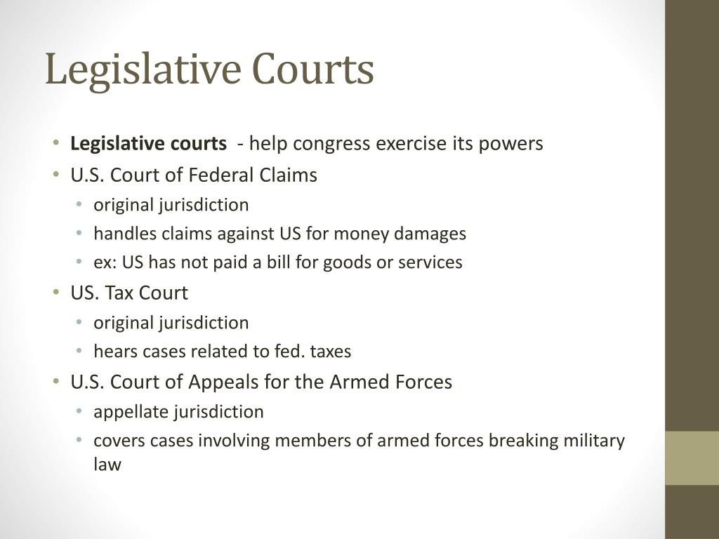 PPT Lower Federal Courts PowerPoint Presentation free download ID