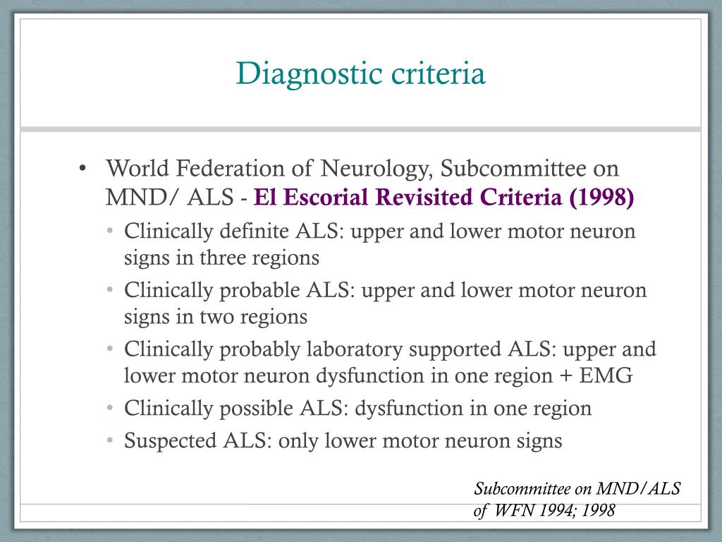PPT Diagnosis of motor neuron disease PowerPoint Presentation, free
