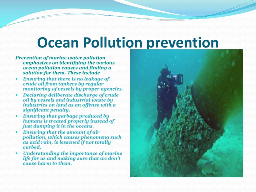pollution of the ocean presentation