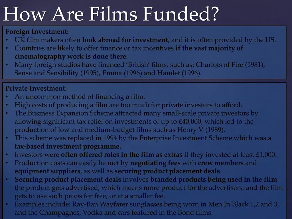 PPT The Film Industry Research PowerPoint Presentation, free download ID2081060
