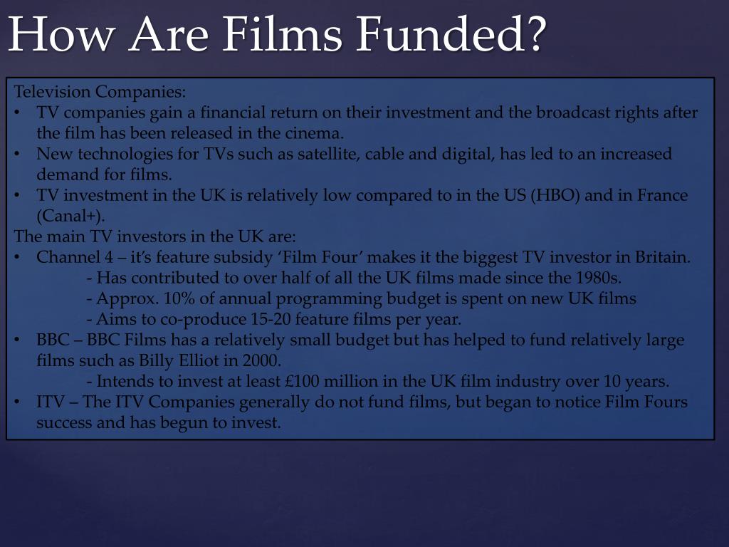 PPT The Film Industry Research PowerPoint Presentation, free download ID2081060