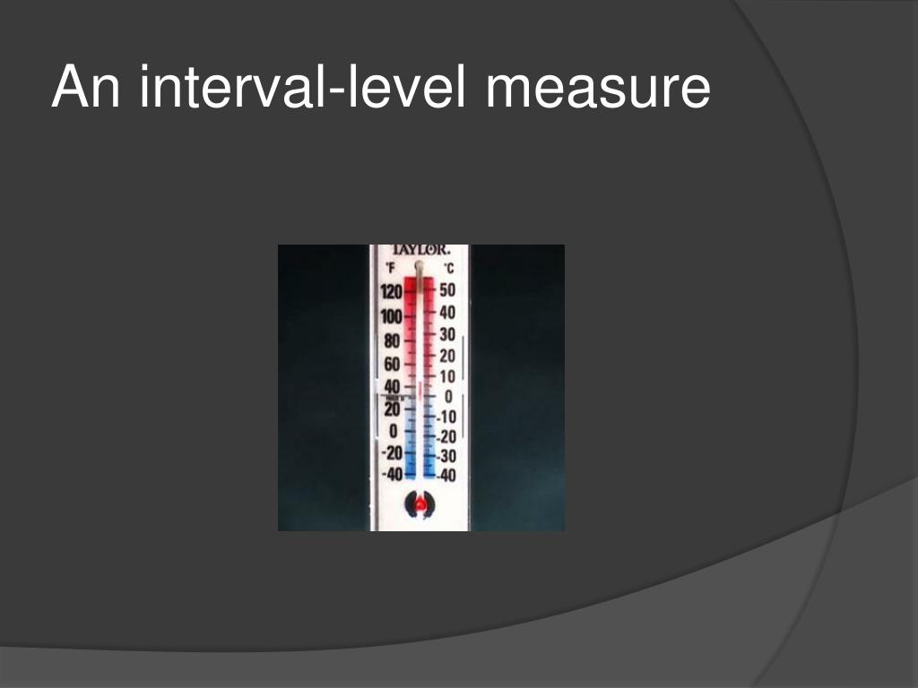 stature interval isntead of point measure stature interval isntead of point measure