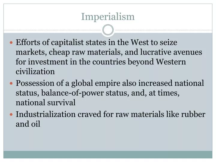 imperialism n.