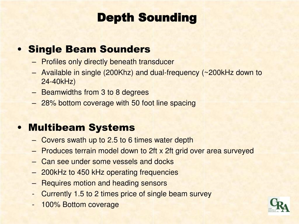 PPT ADVANCES IN HYDROGRAPHIC SURVEYING* Houston Business Roundtable