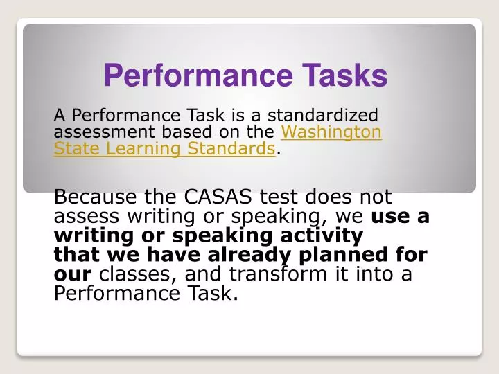 PPT Performance Tasks PowerPoint Presentation Free Download ID 2082310 ppt-performance-tasks-powerpoint-presentation-free-download-id-2082310