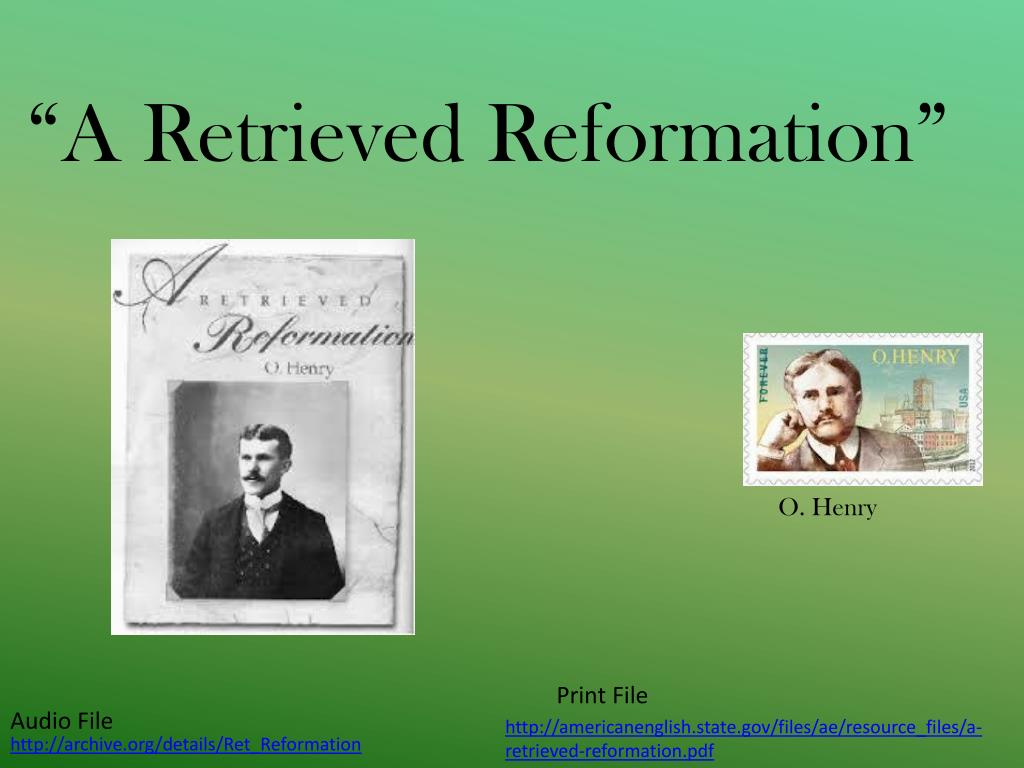 PPT - “A Retrieved Reformation” PowerPoint Presentation, free download -  ID:2082482