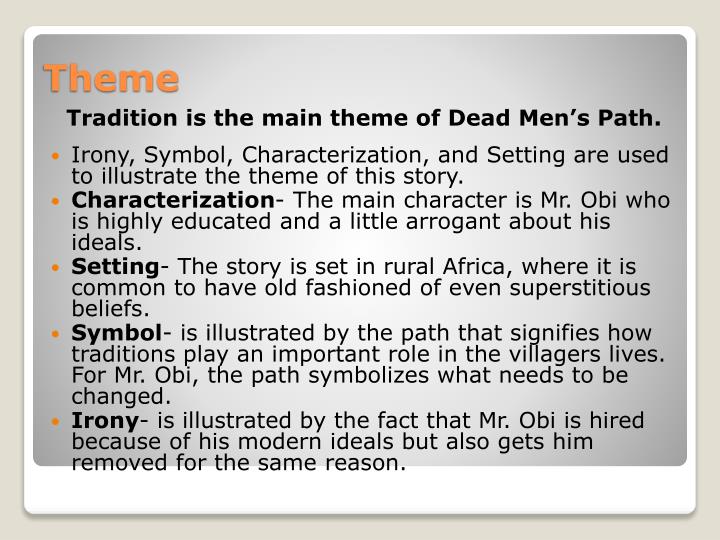 PPT - Dead Men’s Path By Chinua Achebe PowerPoint Presentation - ID:2083263