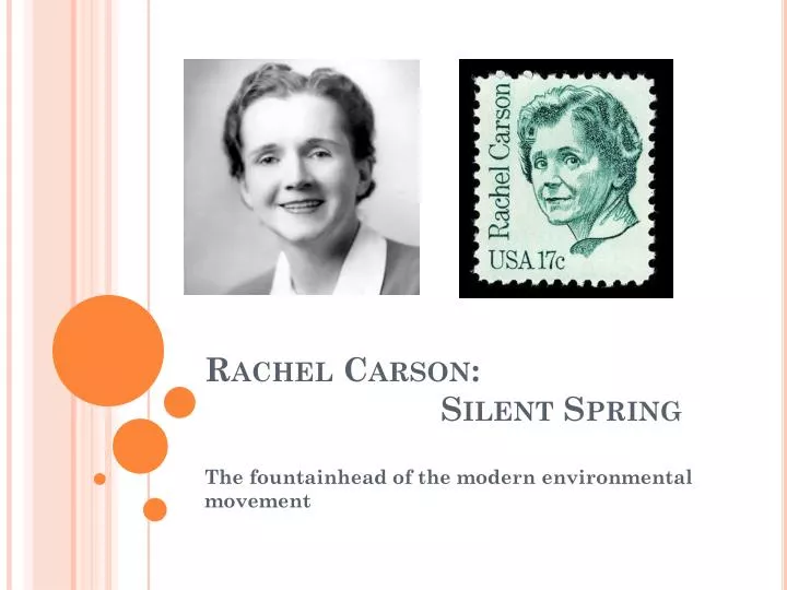 a literary analysis of silent spring by rachael carson a literary analysis of silent spring by rachael carson