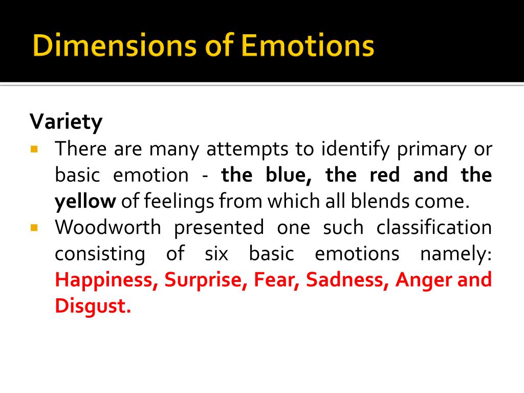 The 3 Dimensions of Emotions by Sam Alibrando The 3 Dimensions of Emotions by Sam Alibrando