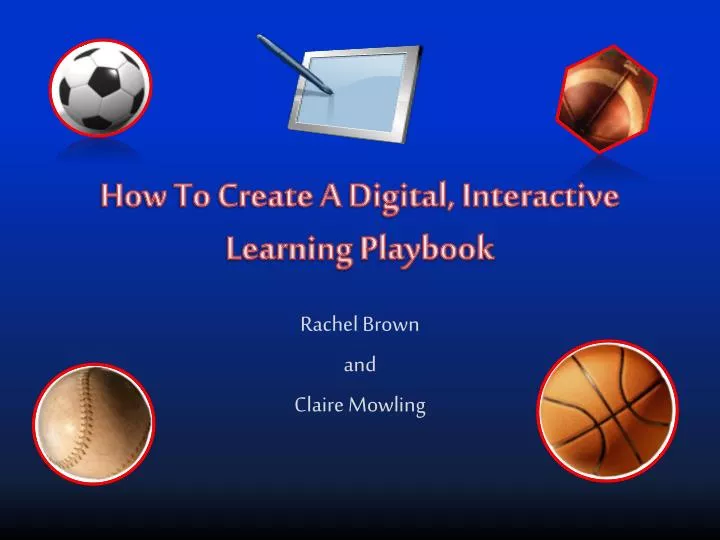 how to create a digital interactive learning playbook n.