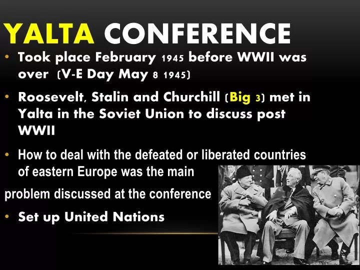 Ppt yalta conference powerpoint presentation id 2085419