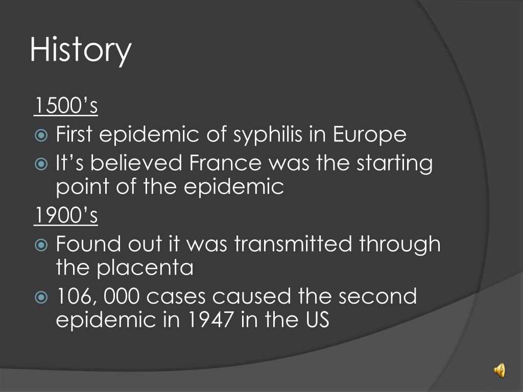 PPT - Syphilis PowerPoint Presentation - ID:20877841024 x 768
