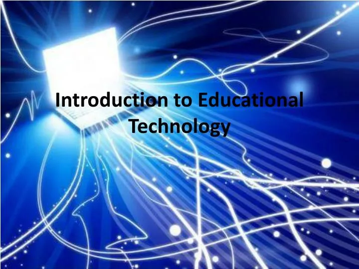 powerpoint on educational technology