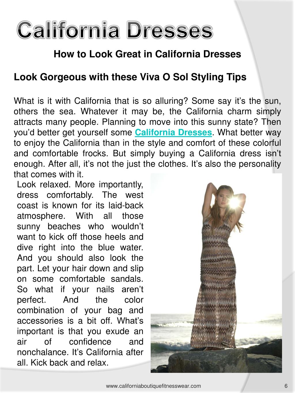 PPT - California Dresses PowerPoint Presentation, free download - ID ...