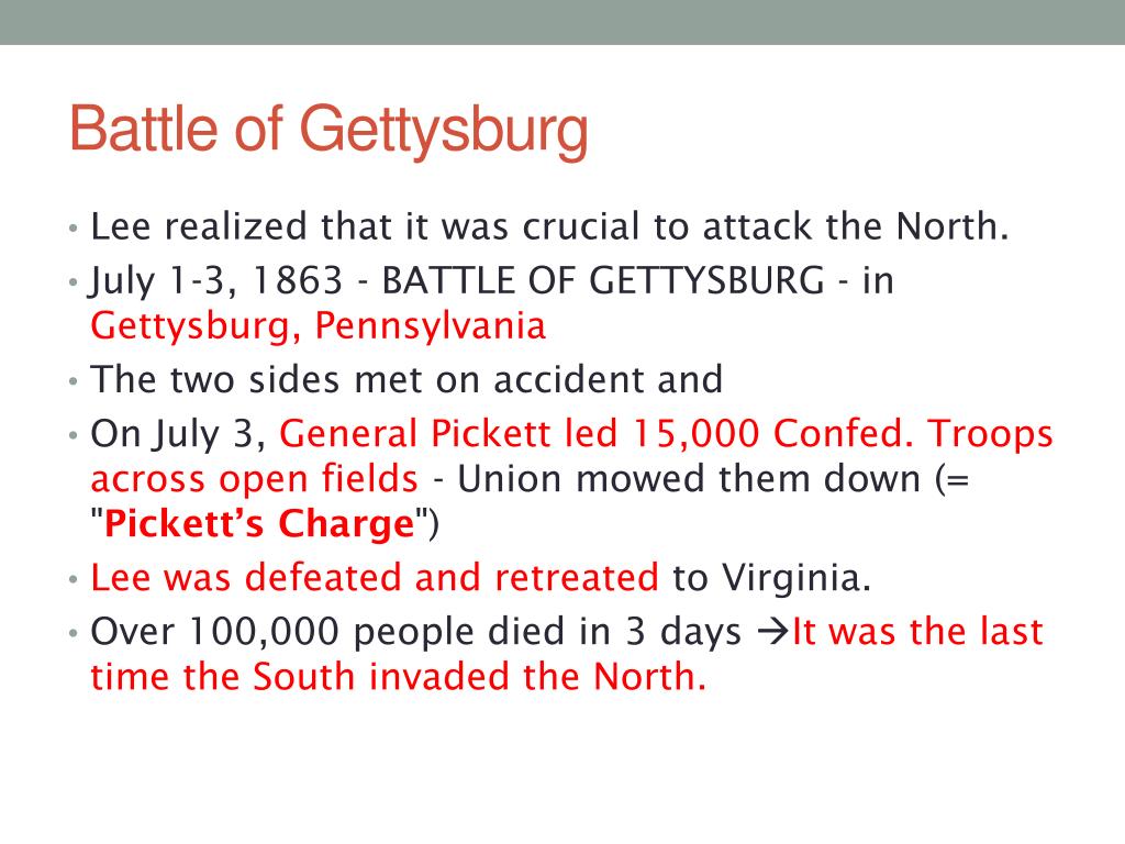 Significance of the Battle of Gettysburg