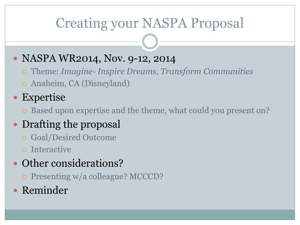 PPT ASPAiring in NASPA PowerPoint Presentation, free download ID