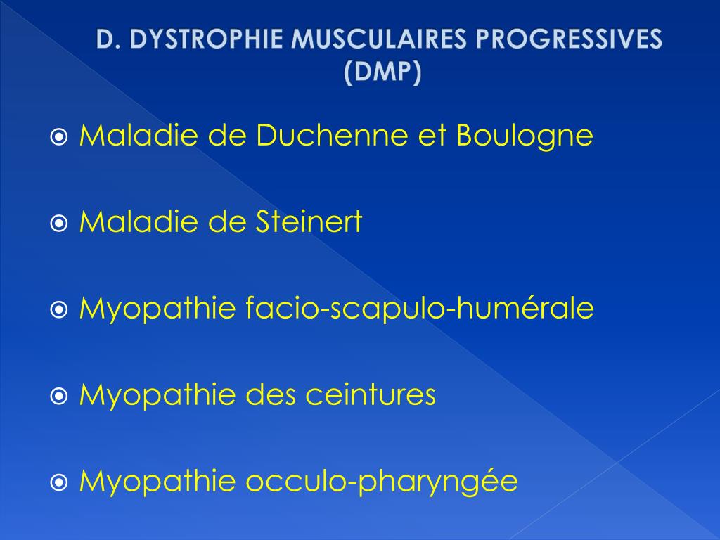 PPT - SYNDROMES MYOGENES PowerPoint Presentation, free download - ID:2089776