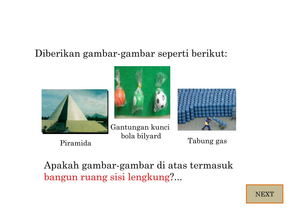 PPT Bangun Ruang Sisi Lengkung PowerPoint Presentation free ID