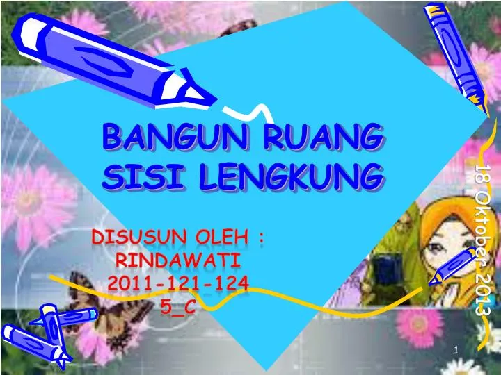 PPT BANGUN RUANG SISI LENGKUNG PowerPoint Presentation free ID
