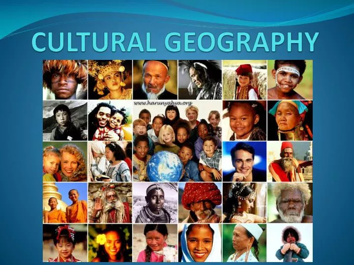 cultural geography assignment