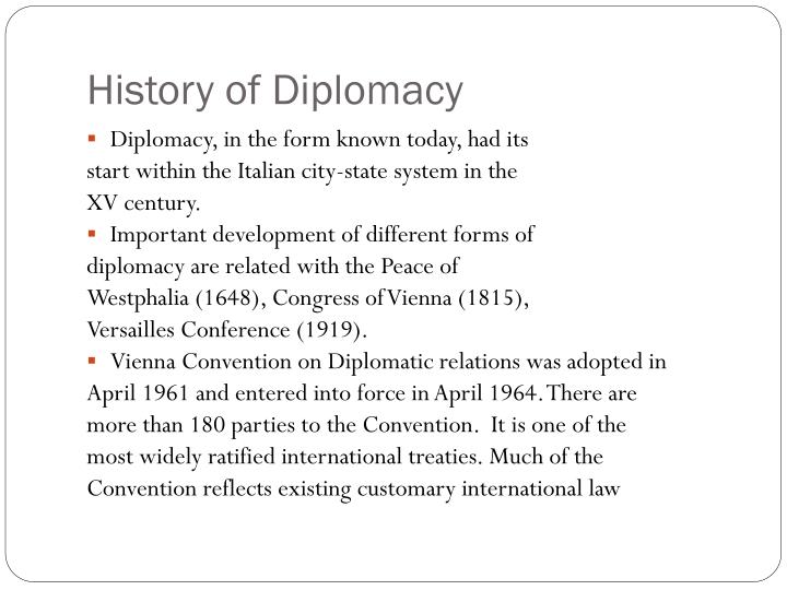 PPT DIPLOMACY PowerPoint Presentation ID2090633