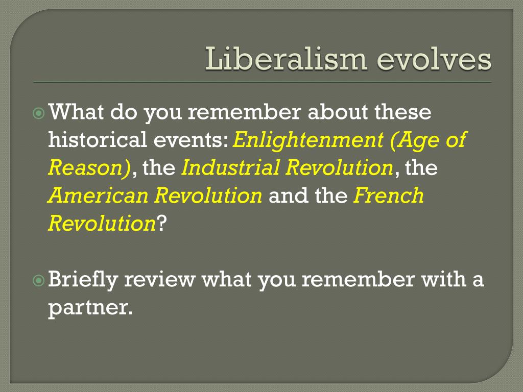 to what extent is resistance to liberalism justified essay
