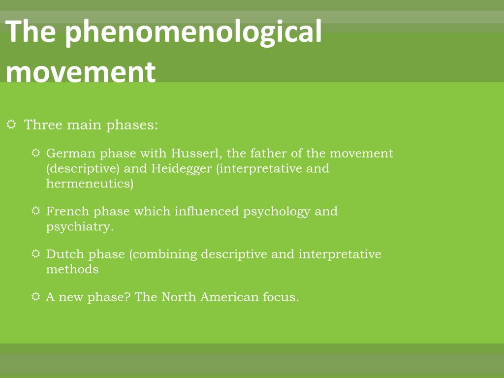 PPT - Phenomenology Qualitative Research Method PowerPoint Presentation